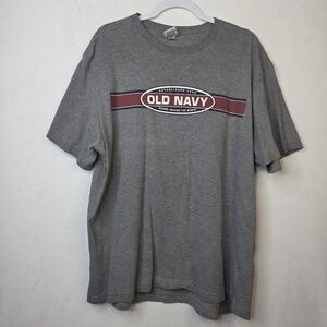 Y2k 90s old navy graphic tee‎ sz xl